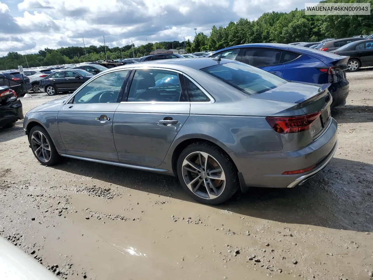 2019 Audi A4 Premium Plus VIN: WAUENAF46KN009943 Lot: 67962234