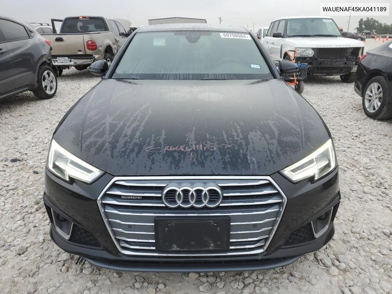 2019 Audi A4 Premium Plus VIN: WAUENAF45KA041189 Lot: 69798084