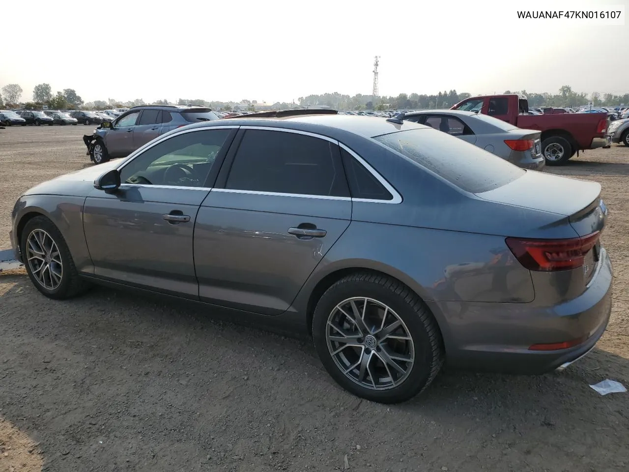 2019 Audi A4 Komfort VIN: WAUANAF47KN016107 Lot: 70417164