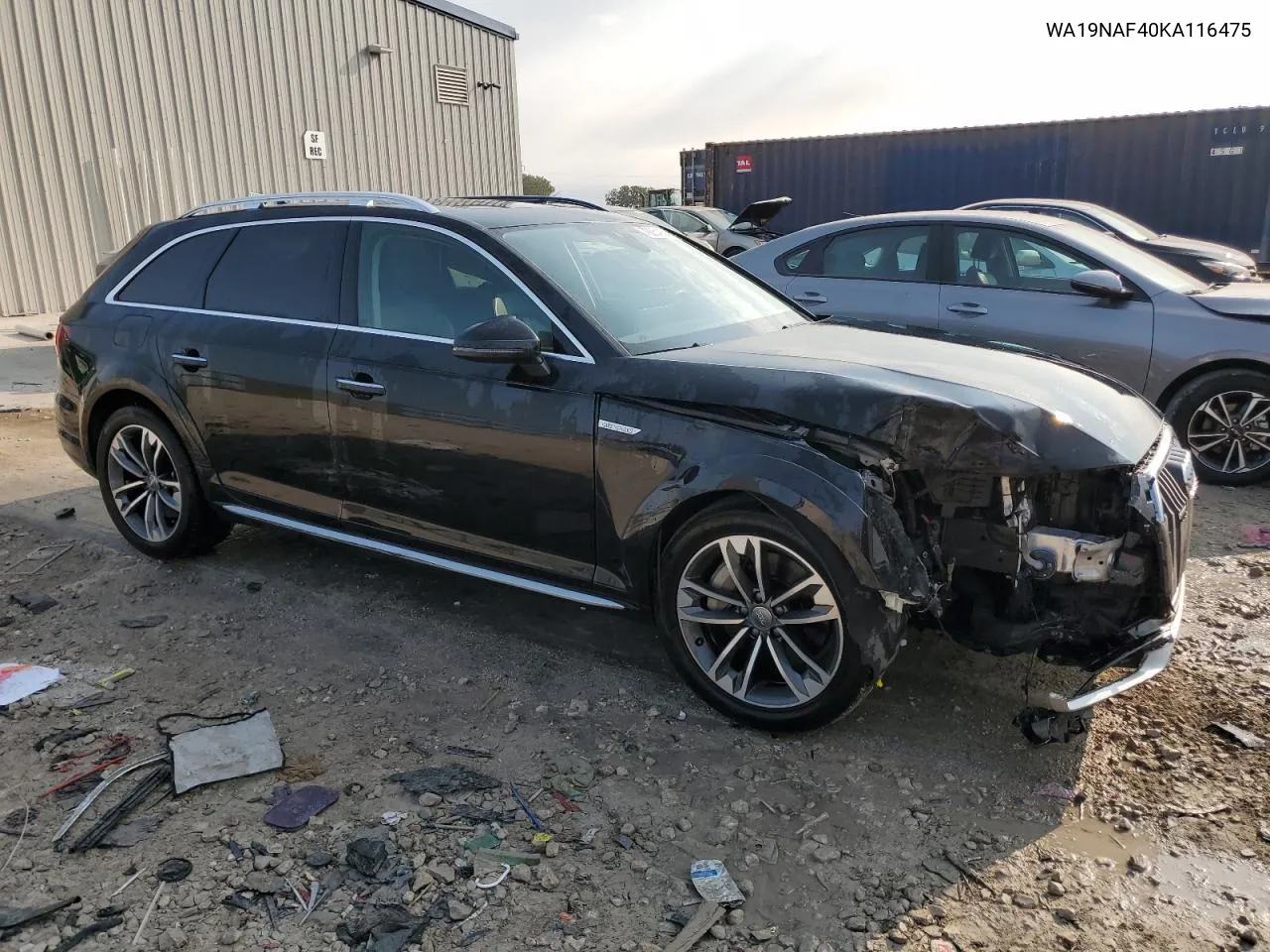 2019 Audi A4 Allroad Prestige VIN: WA19NAF40KA116475 Lot: 70654264