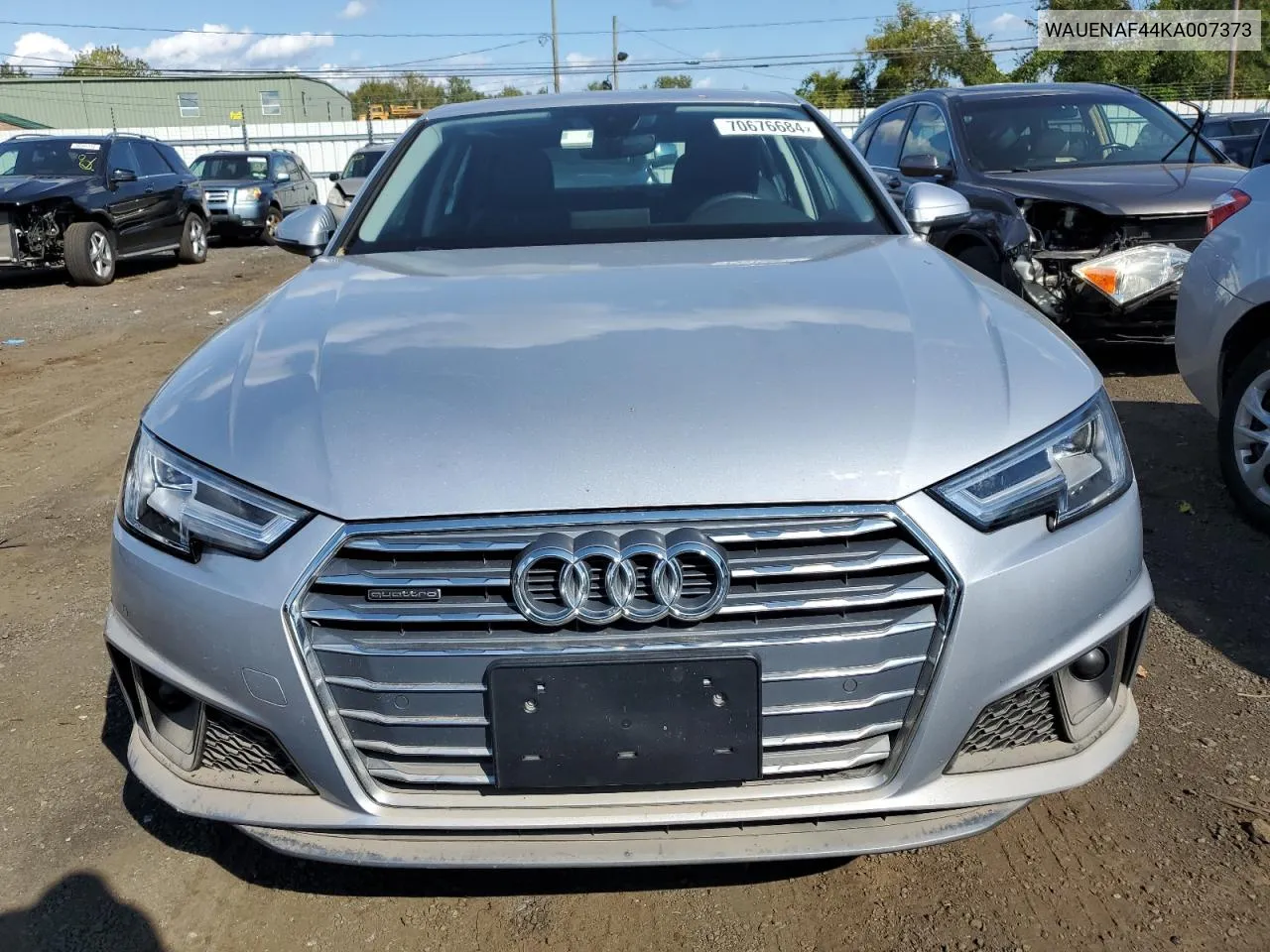 WAUENAF44KA007373 2019 Audi A4 Premium Plus