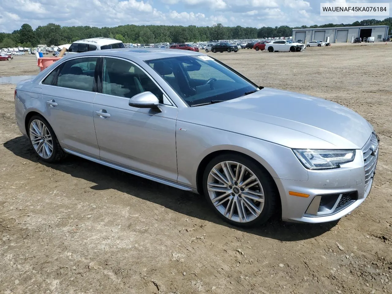 2019 Audi A4 Premium Plus VIN: WAUENAF45KA076184 Lot: 71467884