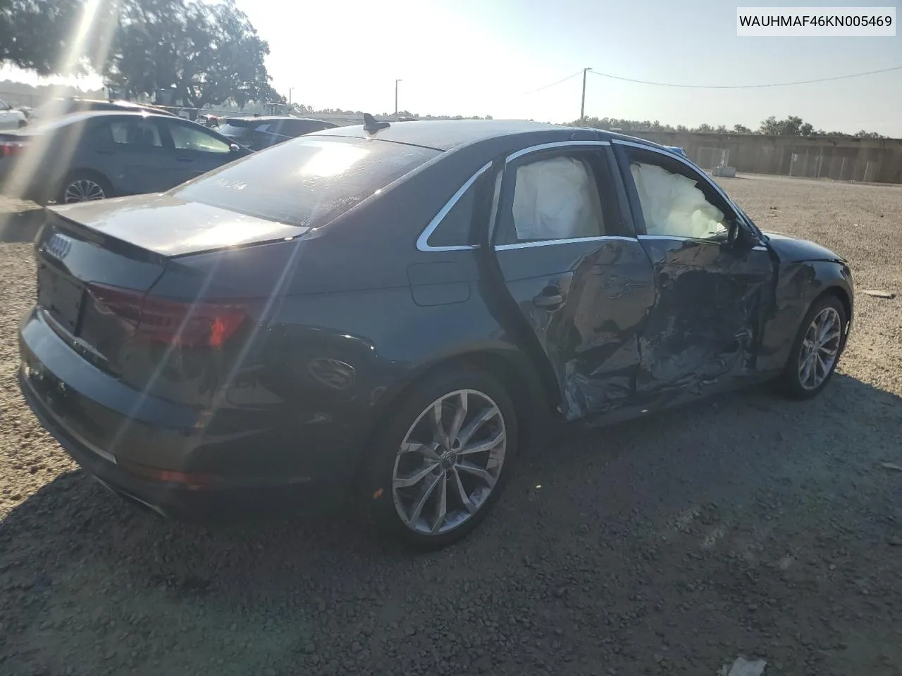 WAUHMAF46KN005469 2019 Audi A4 Premium Plus