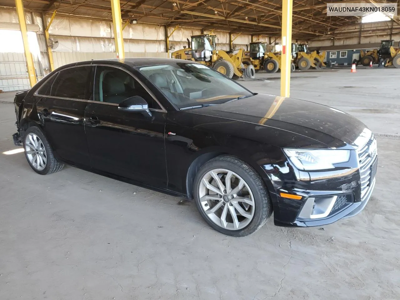 2019 Audi A4 Premium VIN: WAUDNAF43KN018059 Lot: 72537724