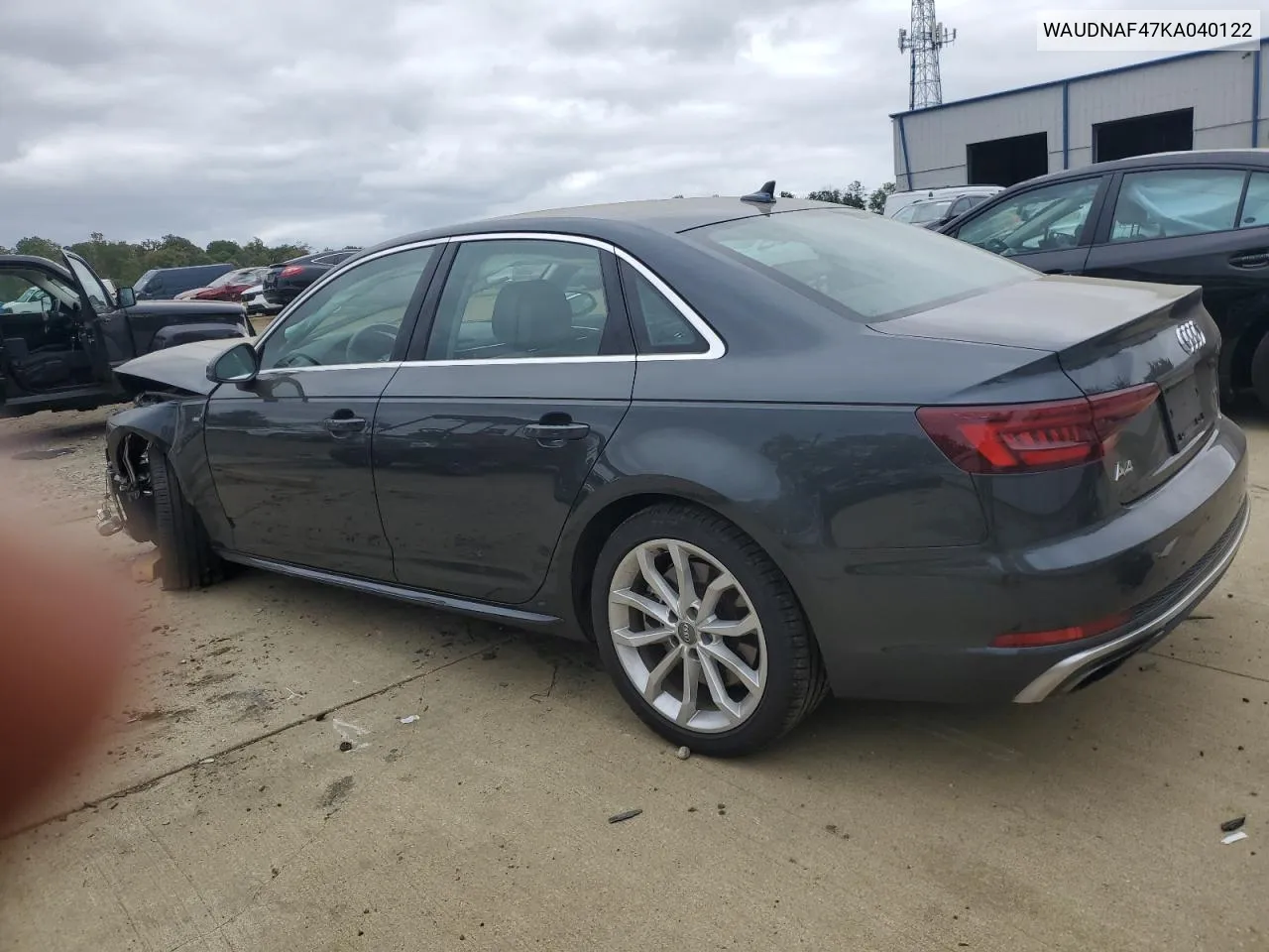 WAUDNAF47KA040122 2019 Audi A4 Premium