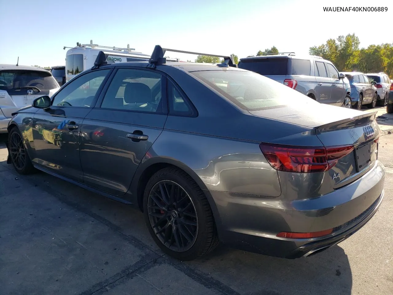 2019 Audi A4 Premium Plus VIN: WAUENAF40KN006889 Lot: 74350694