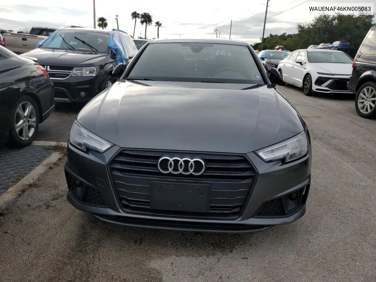 2019 Audi A4 Premium Plus VIN: WAUENAF46KN005083 Lot: 74855244