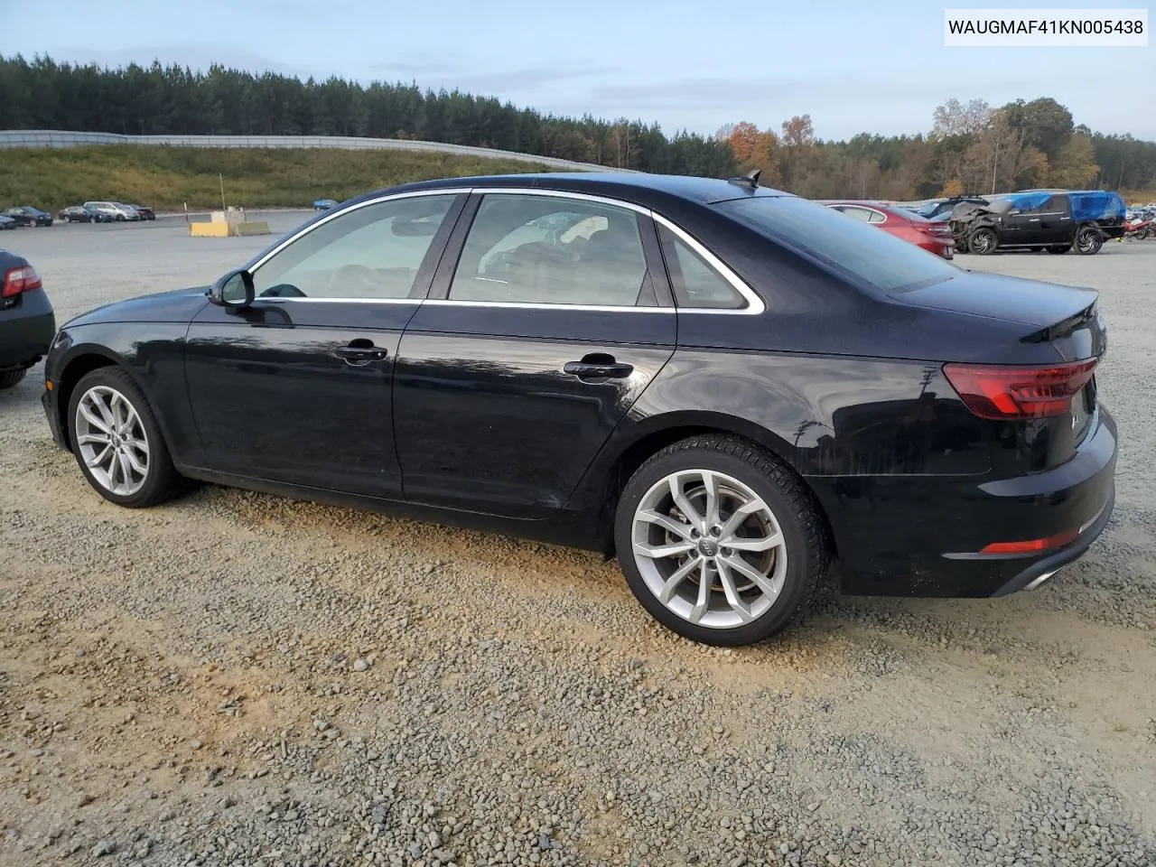 2019 Audi A4 Premium VIN: WAUGMAF41KN005438 Lot: 78050224