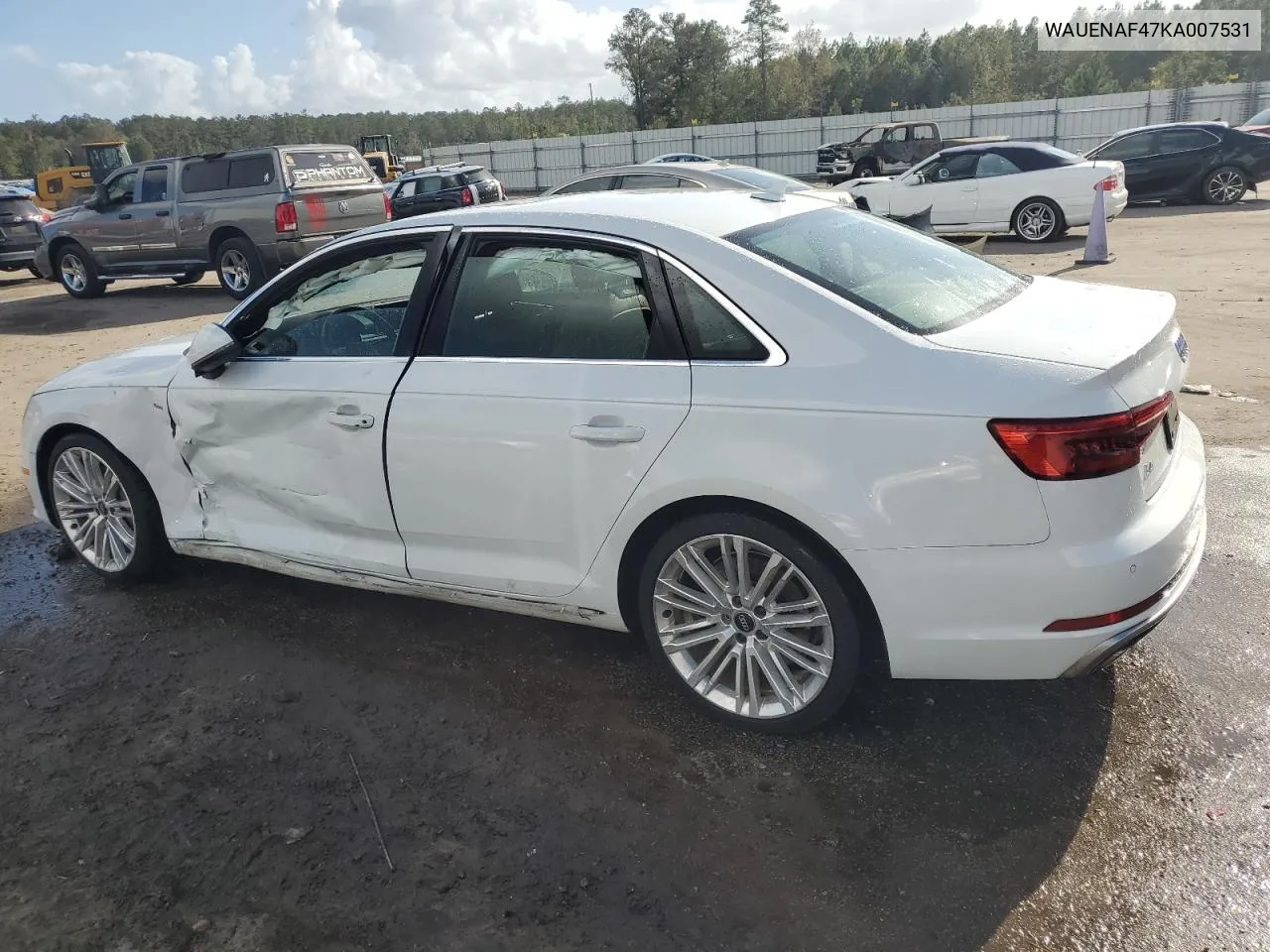 2019 Audi A4 Premium Plus VIN: WAUENAF47KA007531 Lot: 79008704