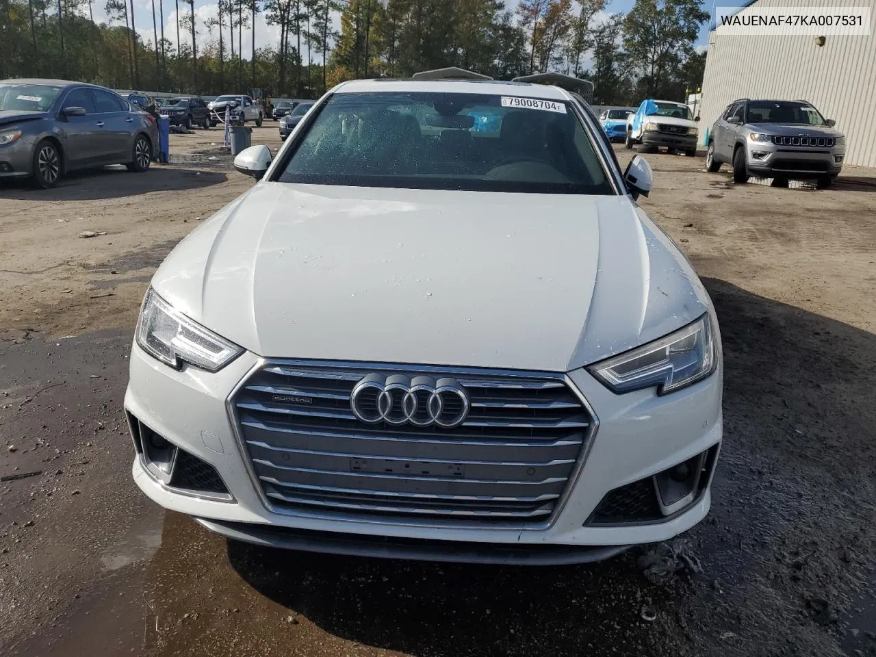 2019 Audi A4 Premium Plus VIN: WAUENAF47KA007531 Lot: 79008704