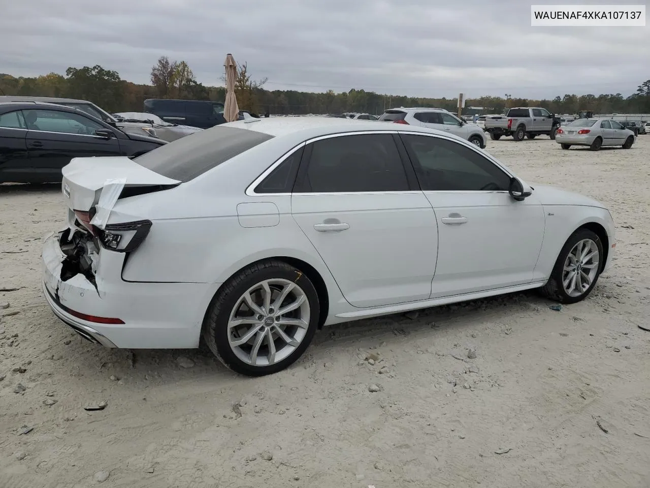 2019 Audi A4 Premium Plus VIN: WAUENAF4XKA107137 Lot: 79185934