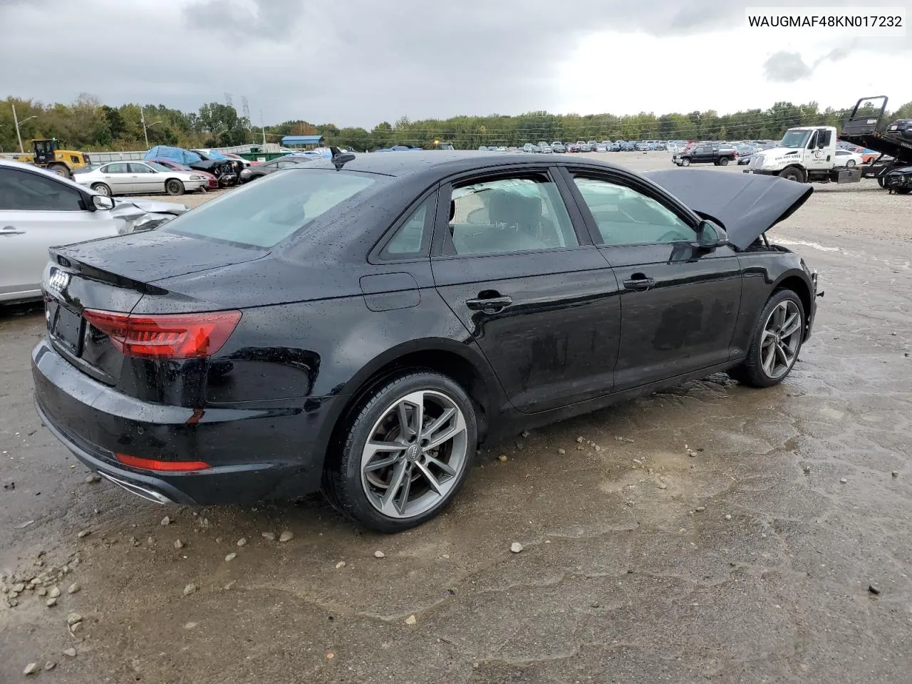 2019 Audi A4 Premium VIN: WAUGMAF48KN017232 Lot: 79529424