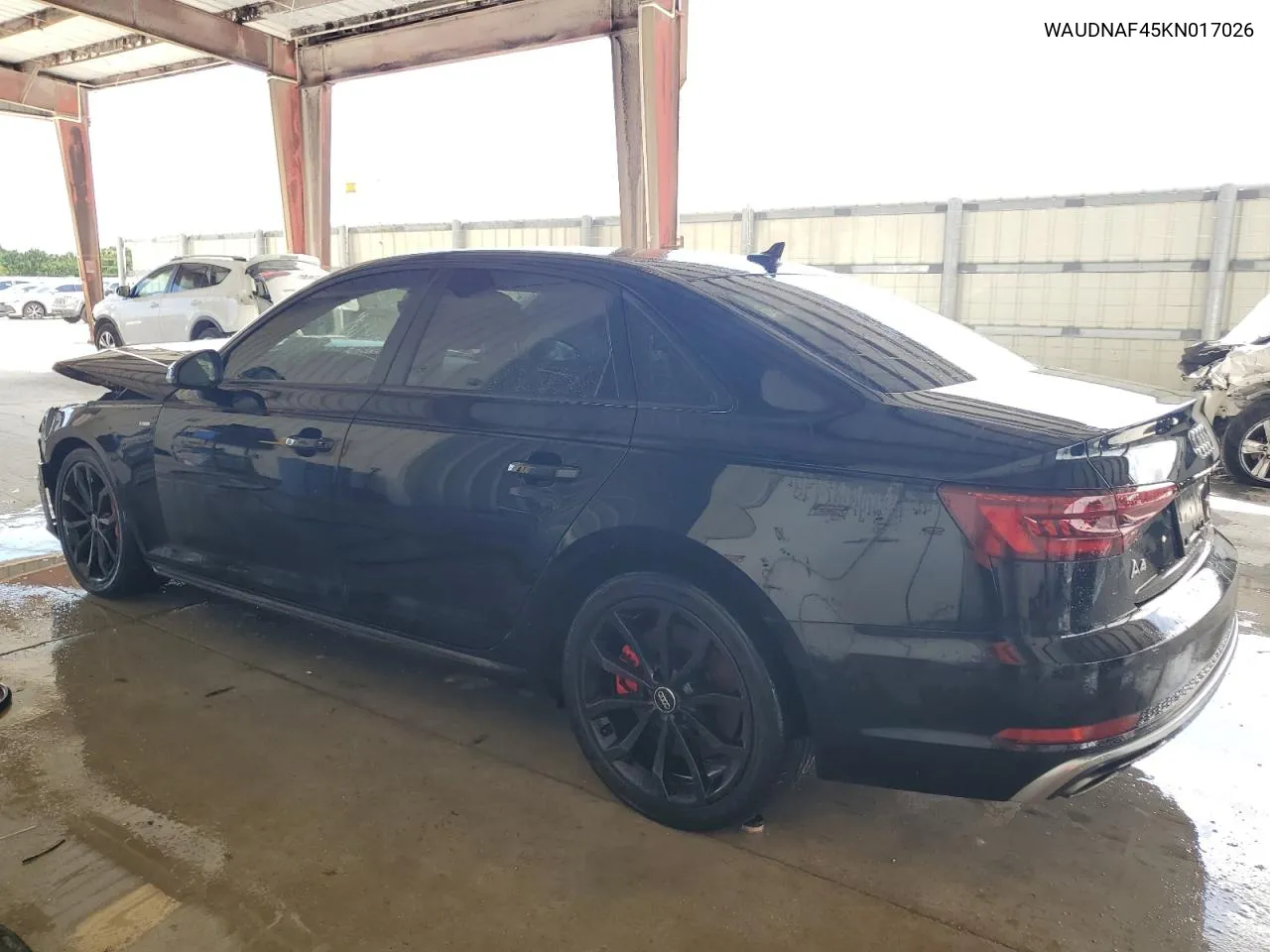 2019 Audi A4 Premium VIN: WAUDNAF45KN017026 Lot: 79873384