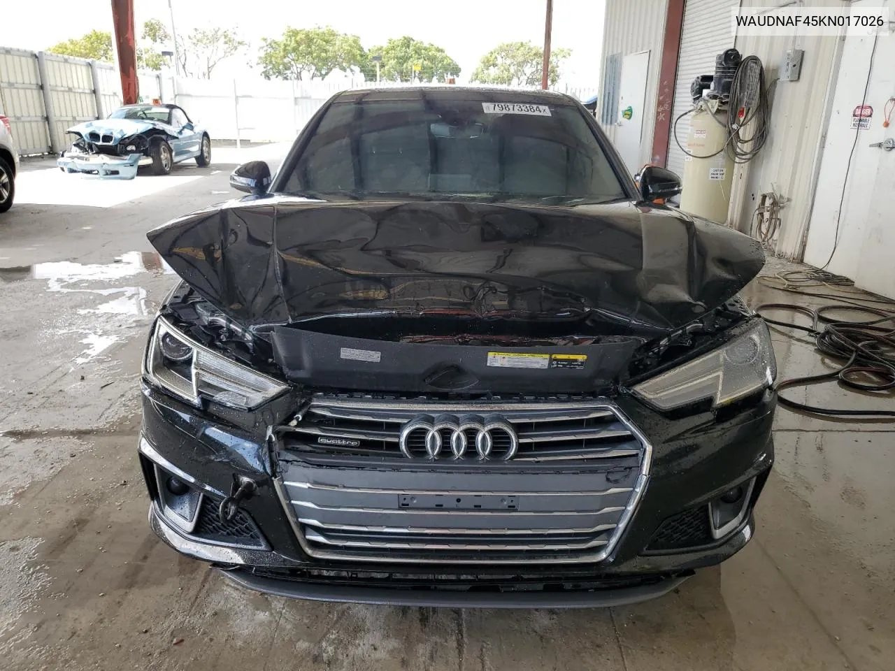 2019 Audi A4 Premium VIN: WAUDNAF45KN017026 Lot: 79873384