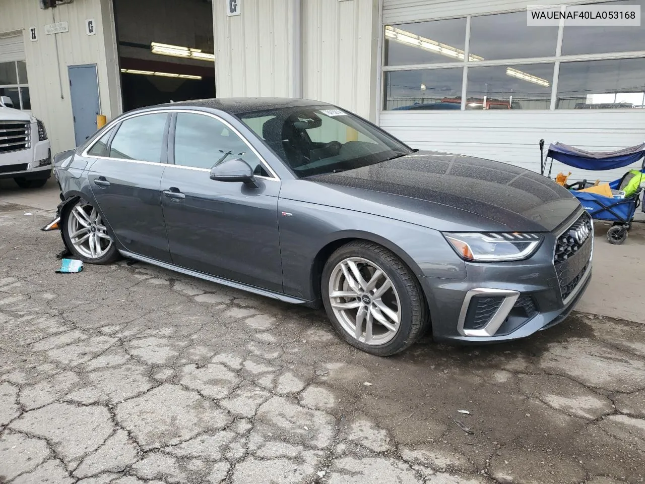 2020 Audi A4 Premium Plus VIN: WAUENAF40LA053168 Lot: 78415814