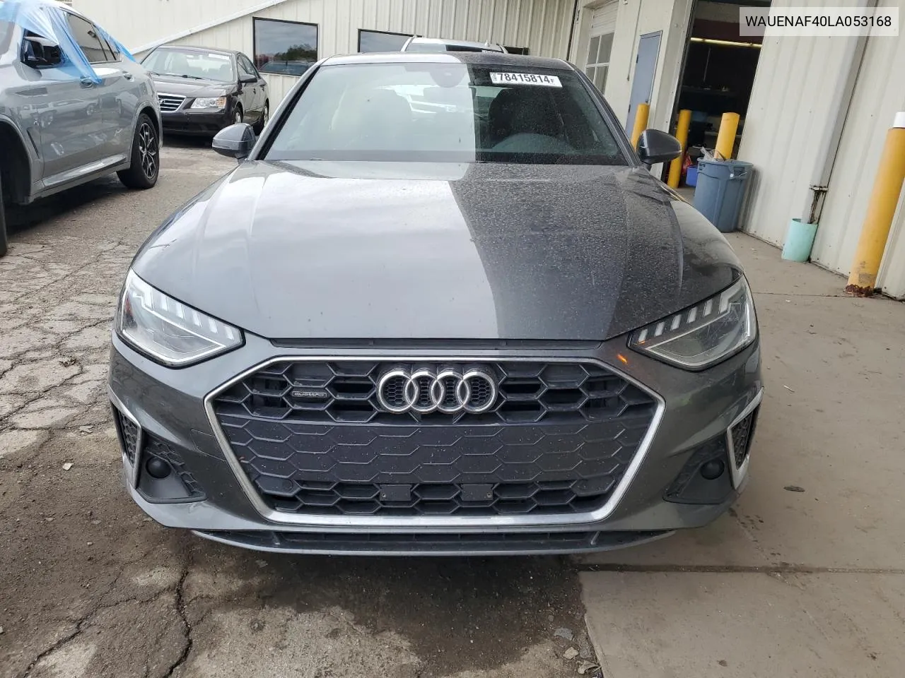 2020 Audi A4 Premium Plus VIN: WAUENAF40LA053168 Lot: 78415814