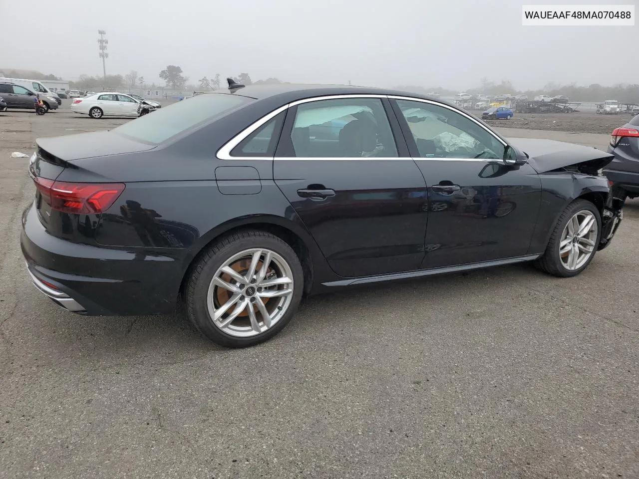 WAUEAAF48MA070488 2021 Audi A4 Premium Plus 45