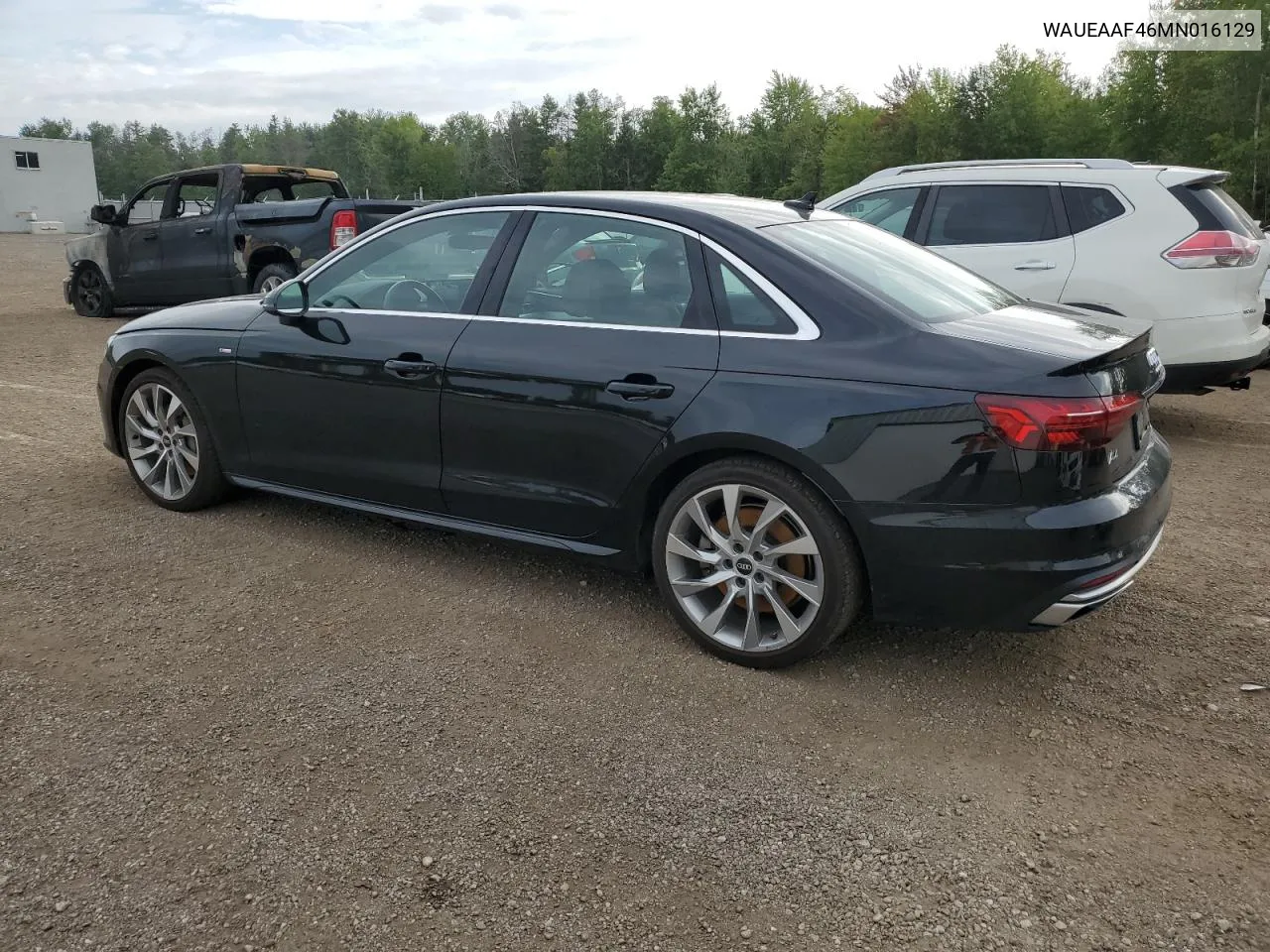 2021 Audi A4 Premium Plus 45 VIN: WAUEAAF46MN016129 Lot: 63778444