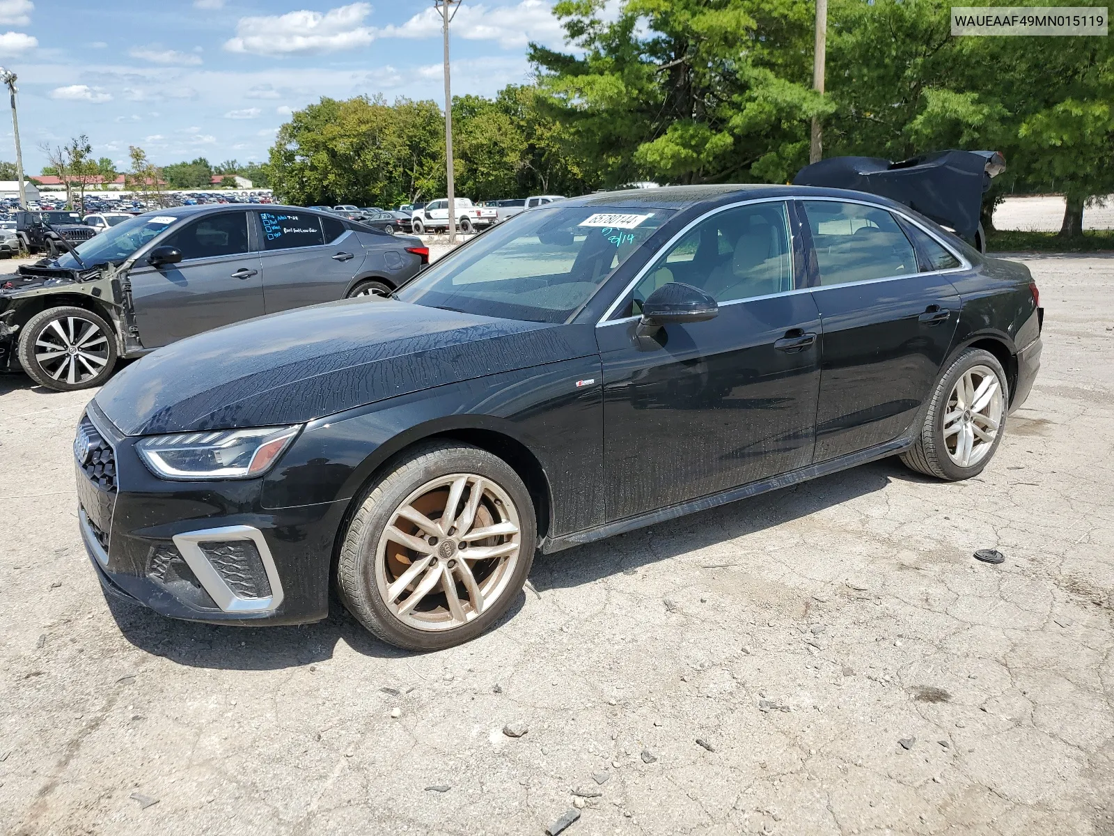 2021 Audi A4 Premium Plus 45 VIN: WAUEAAF49MN015119 Lot: 65780144