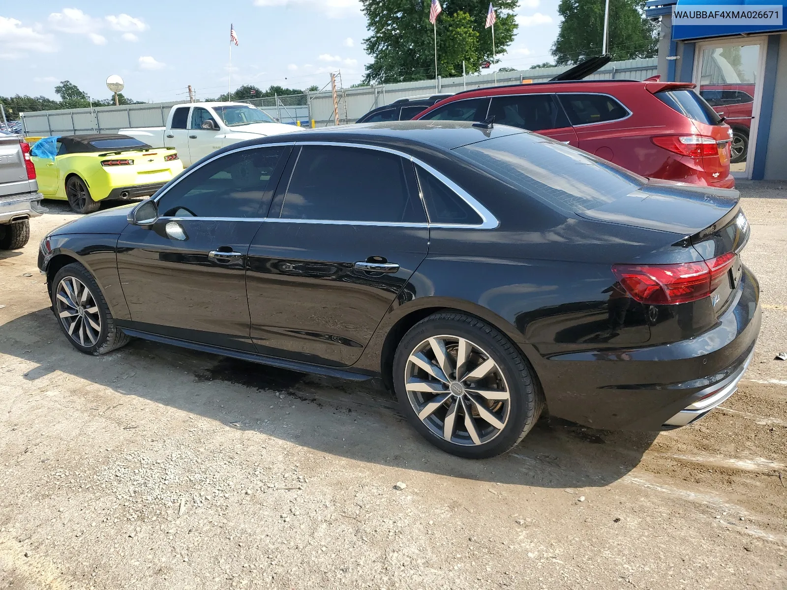 2021 Audi A4 Premium Plus 40 VIN: WAUBBAF4XMA026671 Lot: 66970084