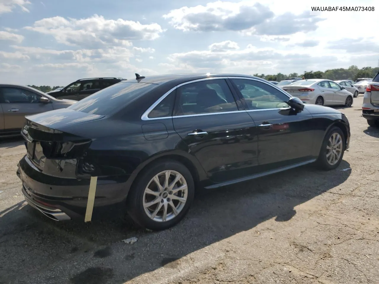 WAUABAF45MA073408 2021 Audi A4 Premium 40