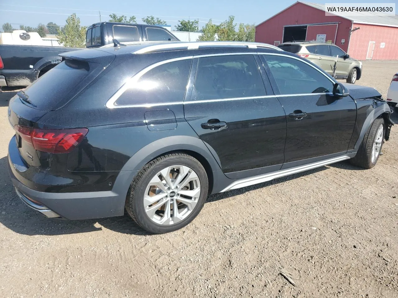 WA19AAF46MA043630 2021 Audi A4 Allroad Prestige