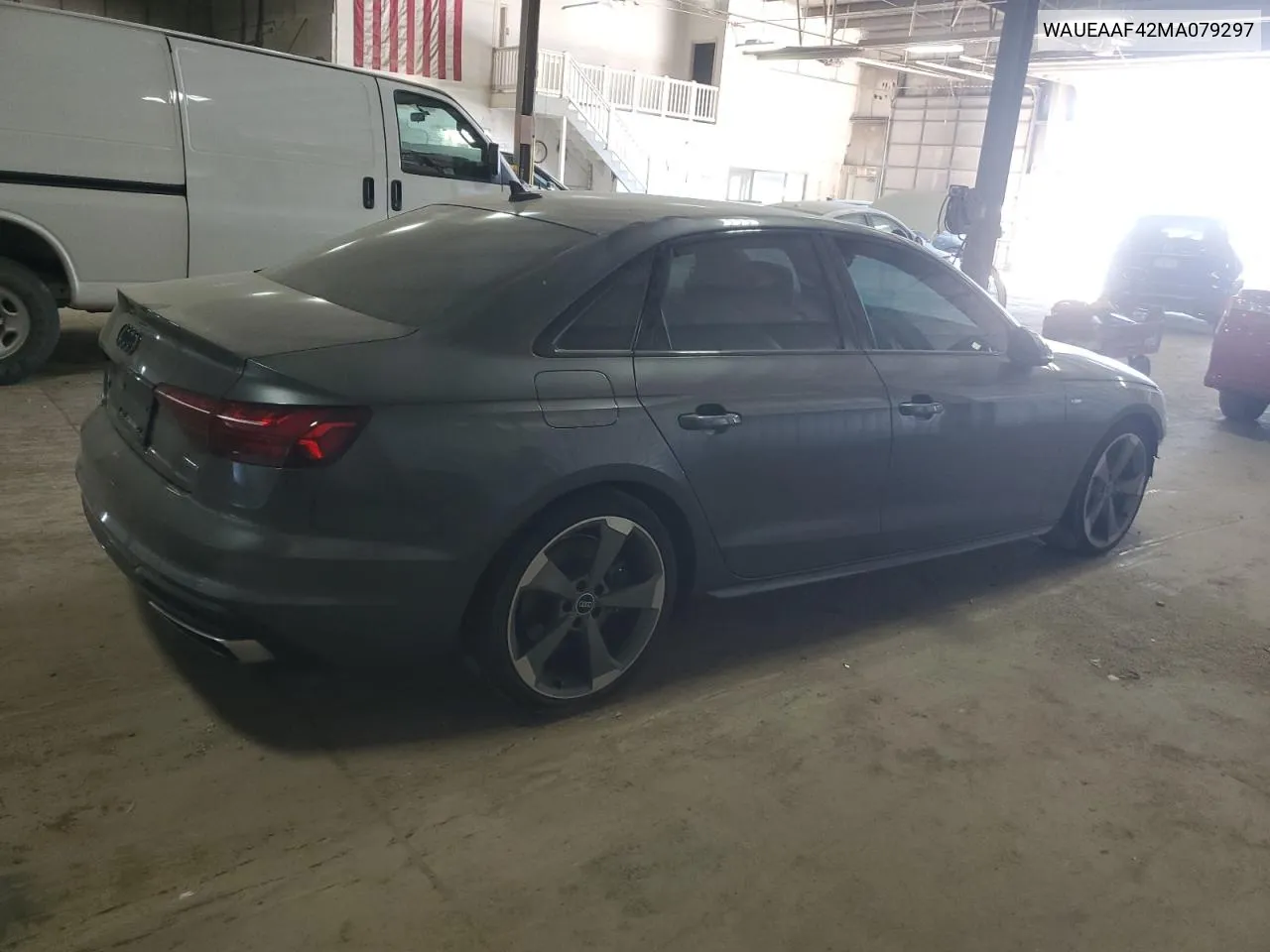 2021 Audi A4 Premium Plus 45 VIN: WAUEAAF42MA079297 Lot: 71656954