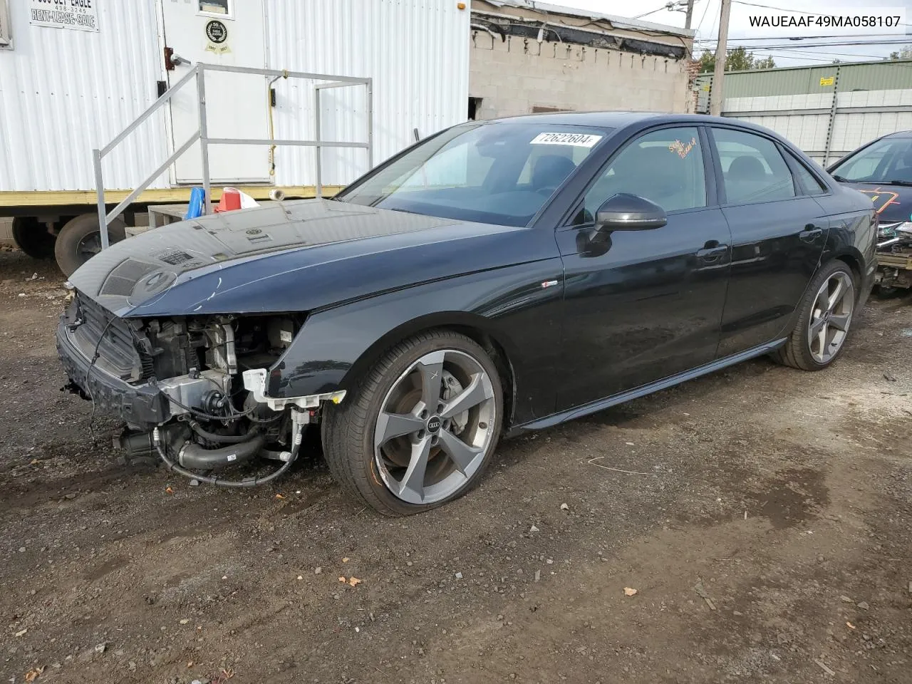 WAUEAAF49MA058107 2021 Audi A4 Premium Plus 45