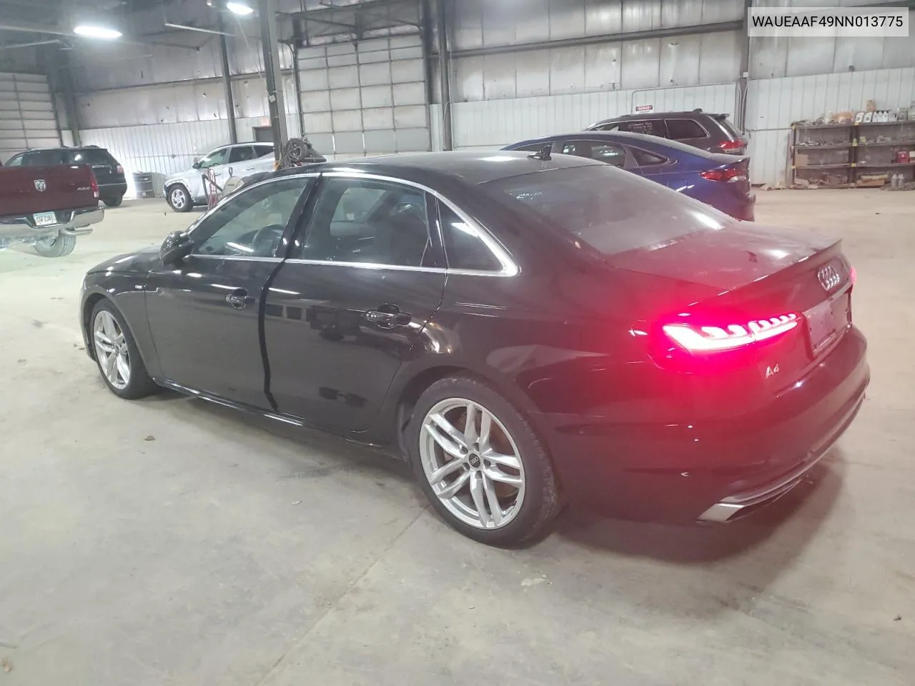 2022 Audi A4 Premium Plus 45 VIN: WAUEAAF49NN013775 Lot: 79179714