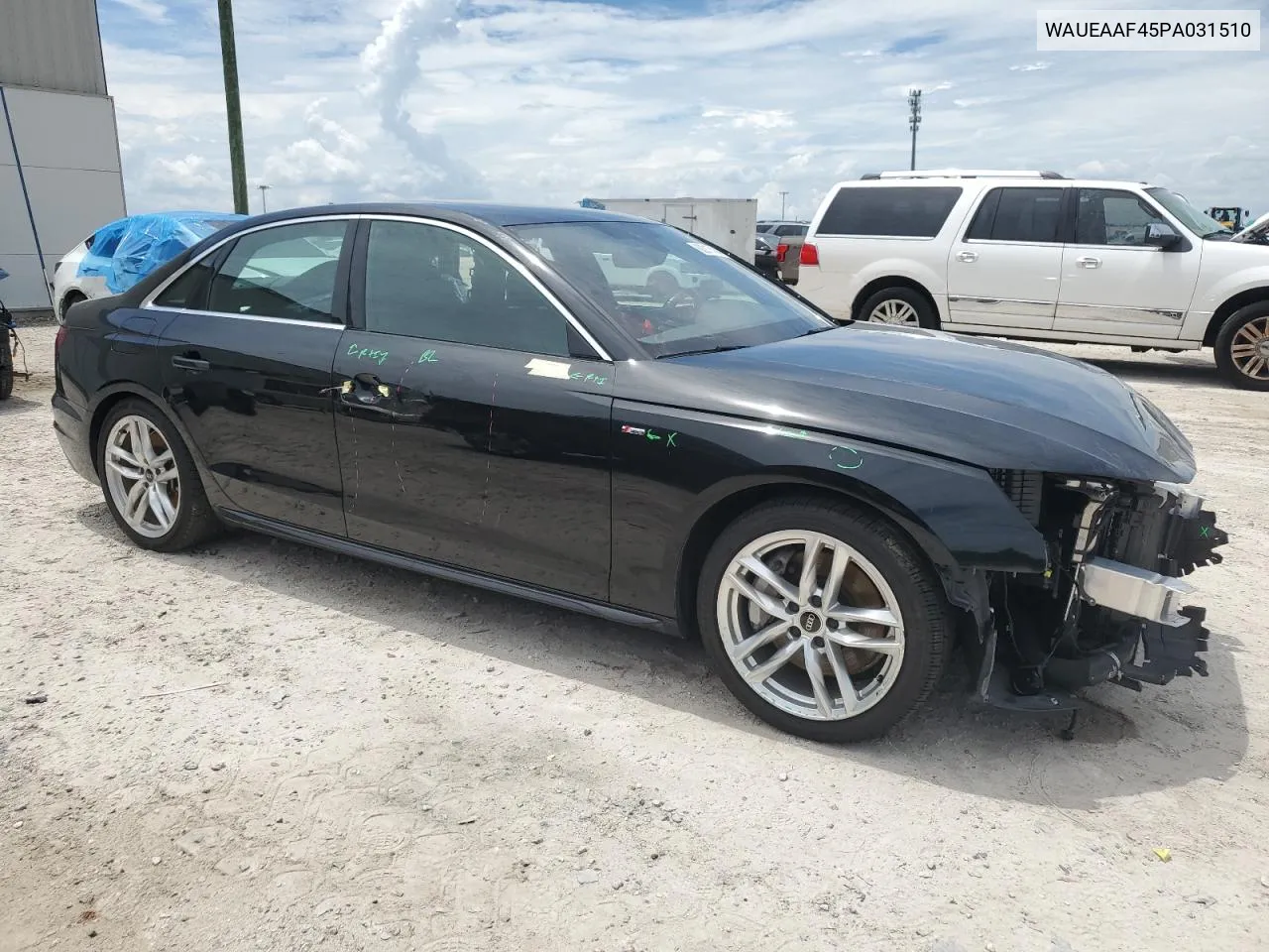 2023 Audi A4 Premium Plus 45 VIN: WAUEAAF45PA031510 Lot: 62217404