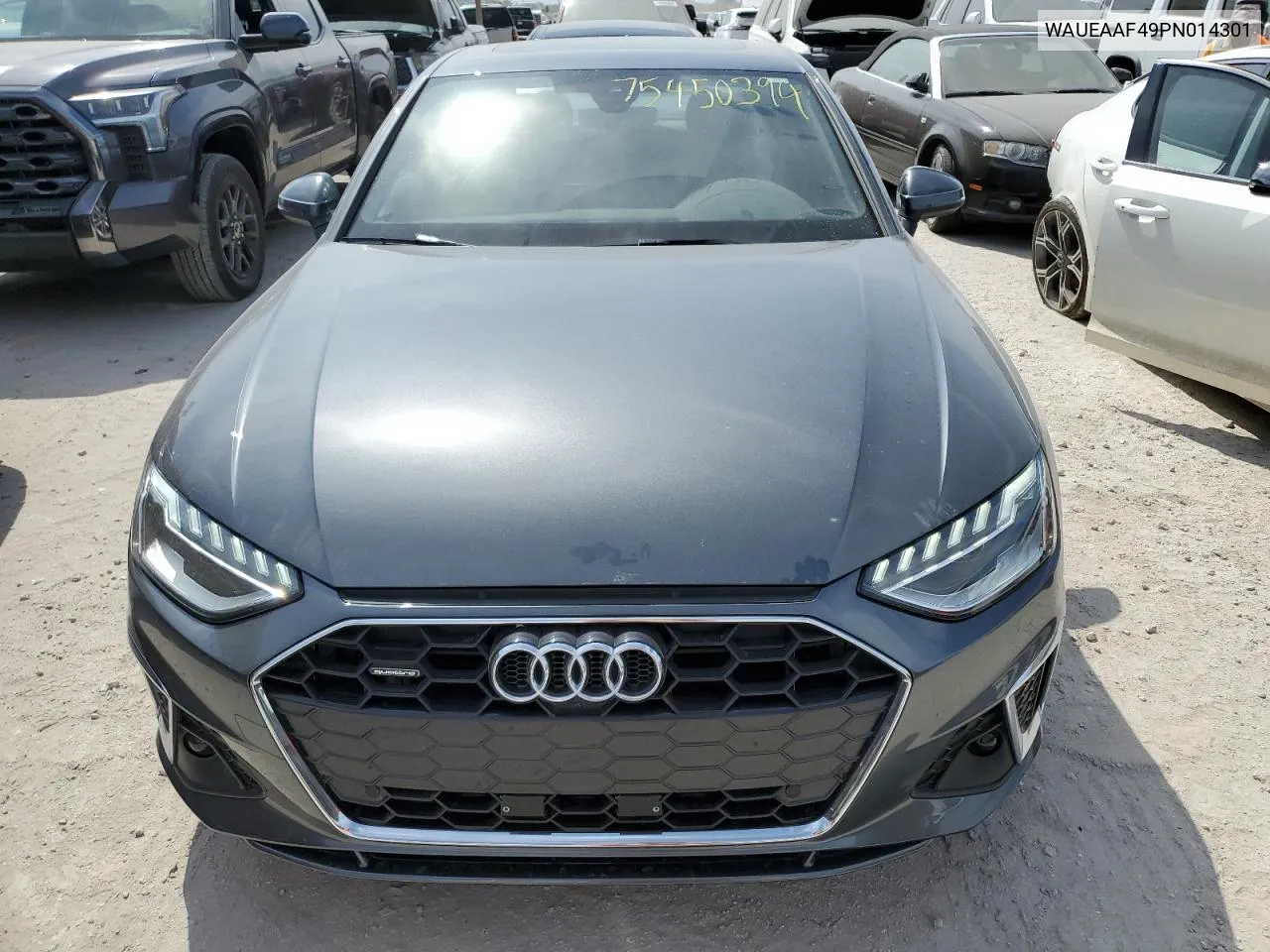 2023 Audi A4 Premium Plus 45 VIN: WAUEAAF49PN014301 Lot: 75450394