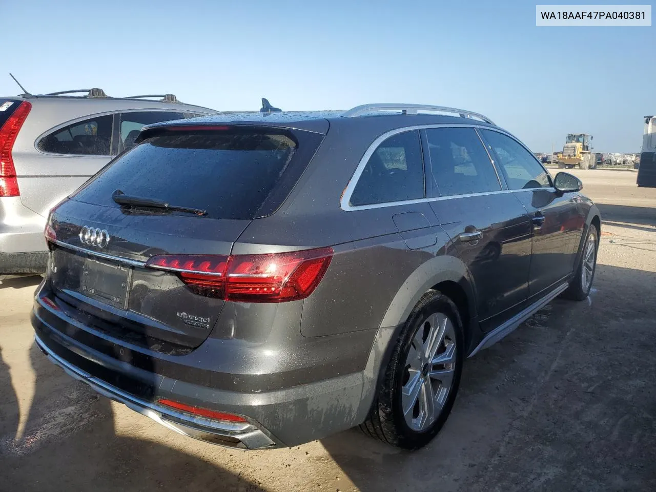 2023 Audi A4 Allroad Premium Plus VIN: WA18AAF47PA040381 Lot: 76334044