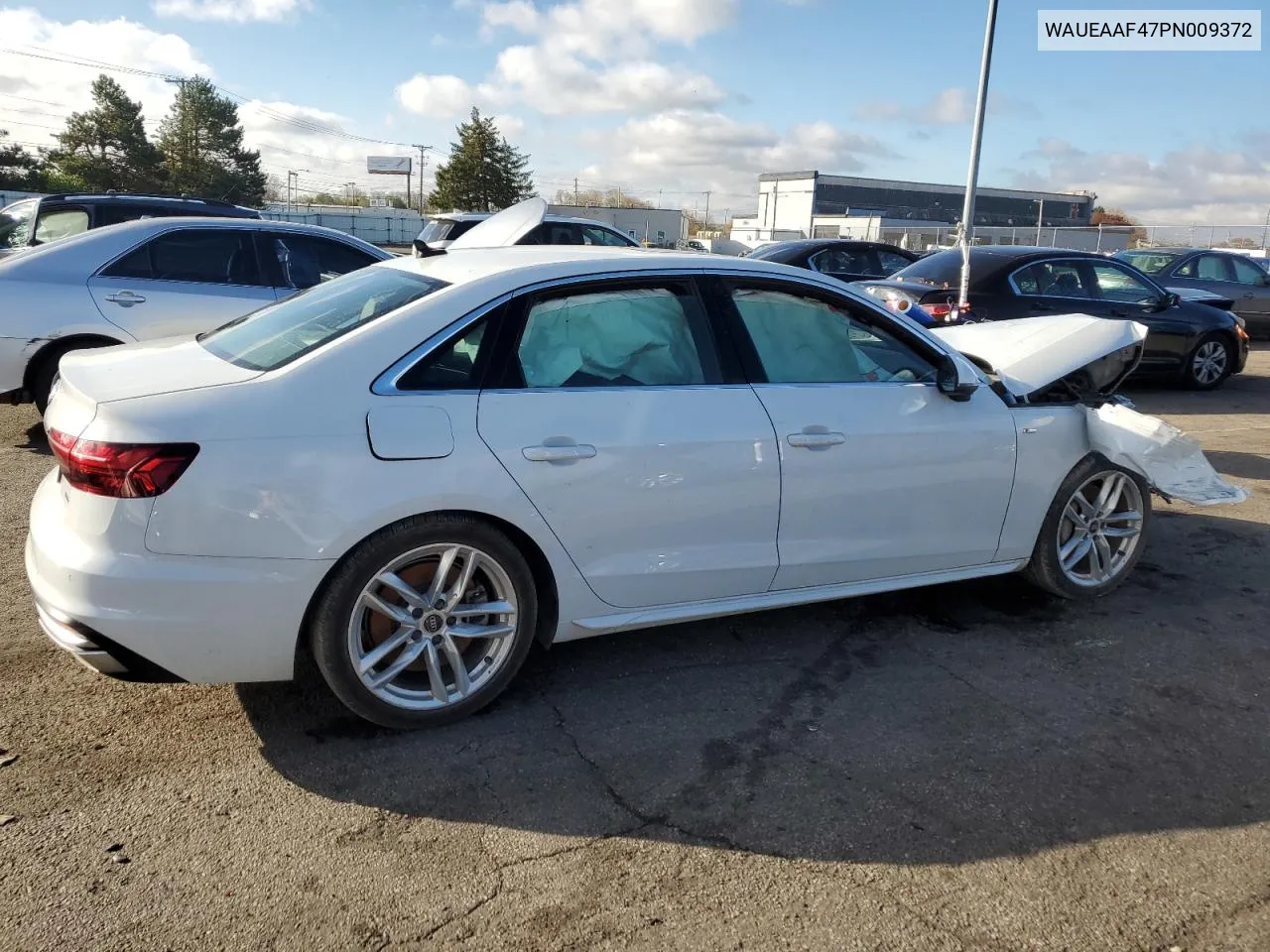 2023 Audi A4 Premium Plus 45 VIN: WAUEAAF47PN009372 Lot: 79564674