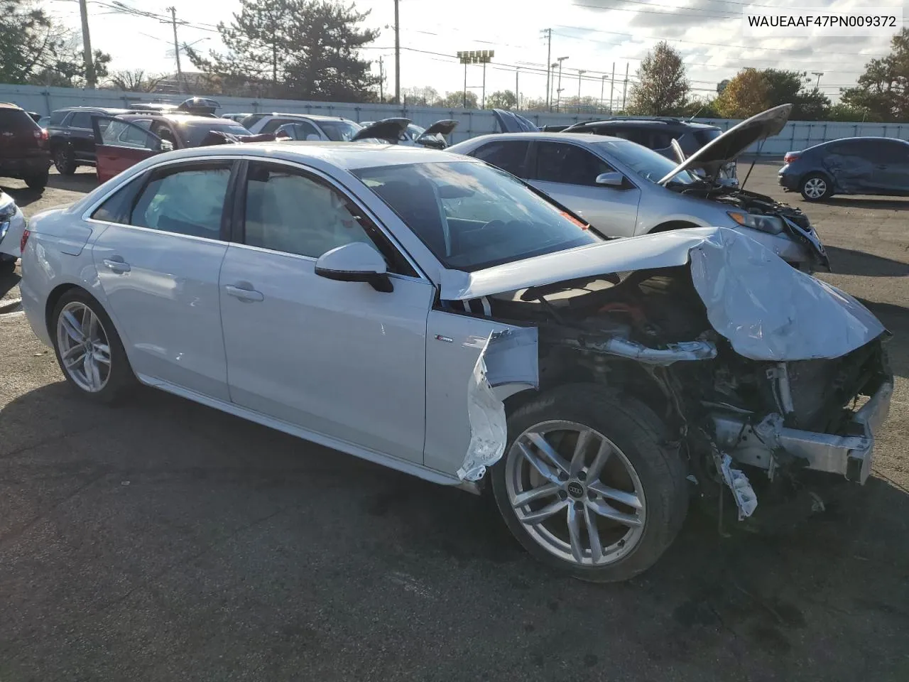 2023 Audi A4 Premium Plus 45 VIN: WAUEAAF47PN009372 Lot: 79564674