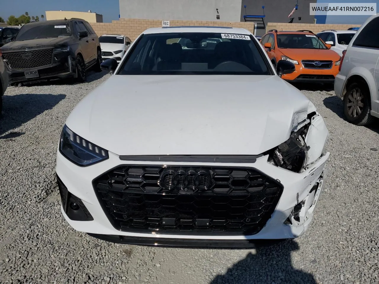 2024 Audi A4 Premium Plus 45 VIN: WAUEAAF41RN007216 Lot: 68753384