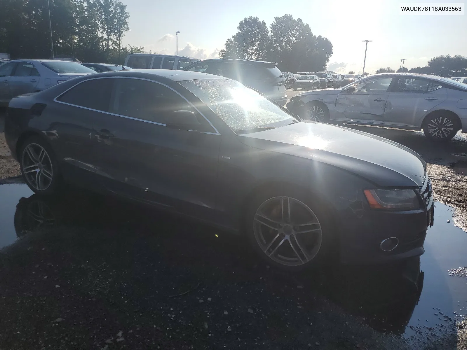 2008 Audi A5 Quattro VIN: WAUDK78T18A033563 Lot: 66734144