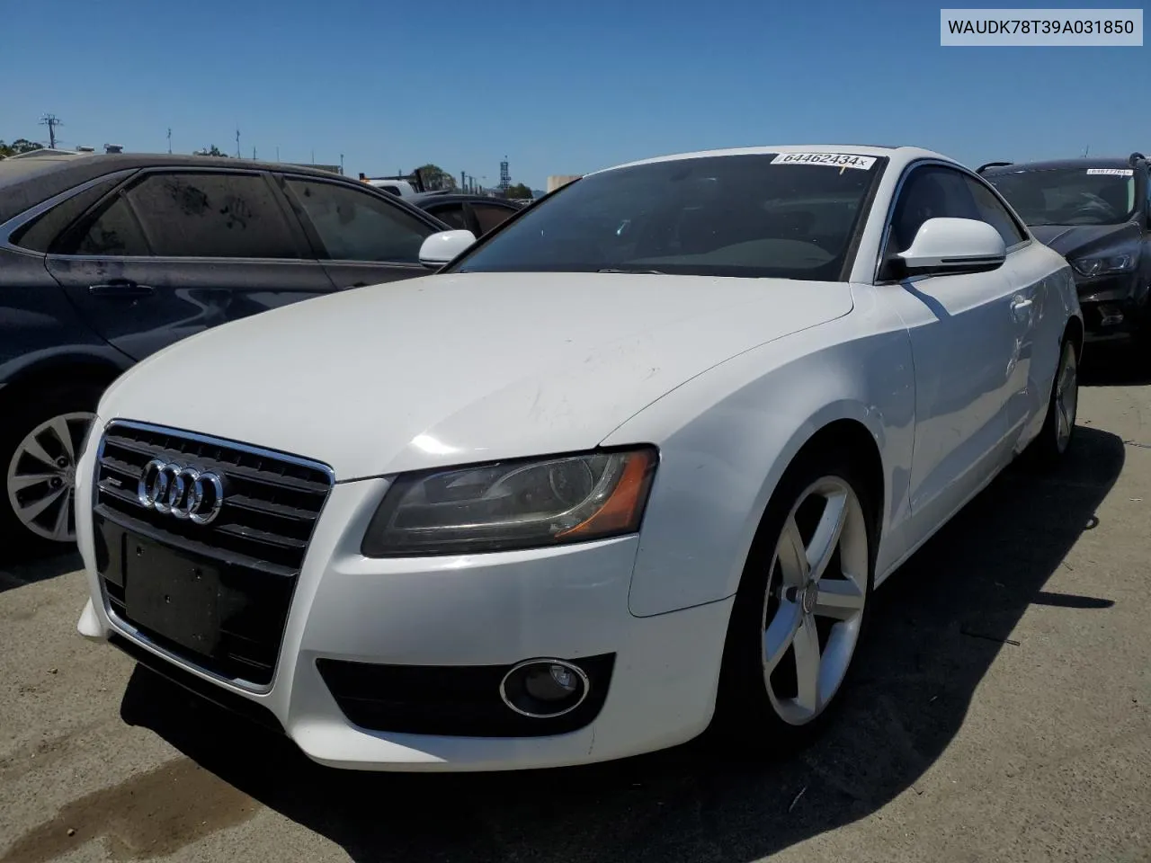 2009 Audi A5 Quattro VIN: WAUDK78T39A031850 Lot: 64462434