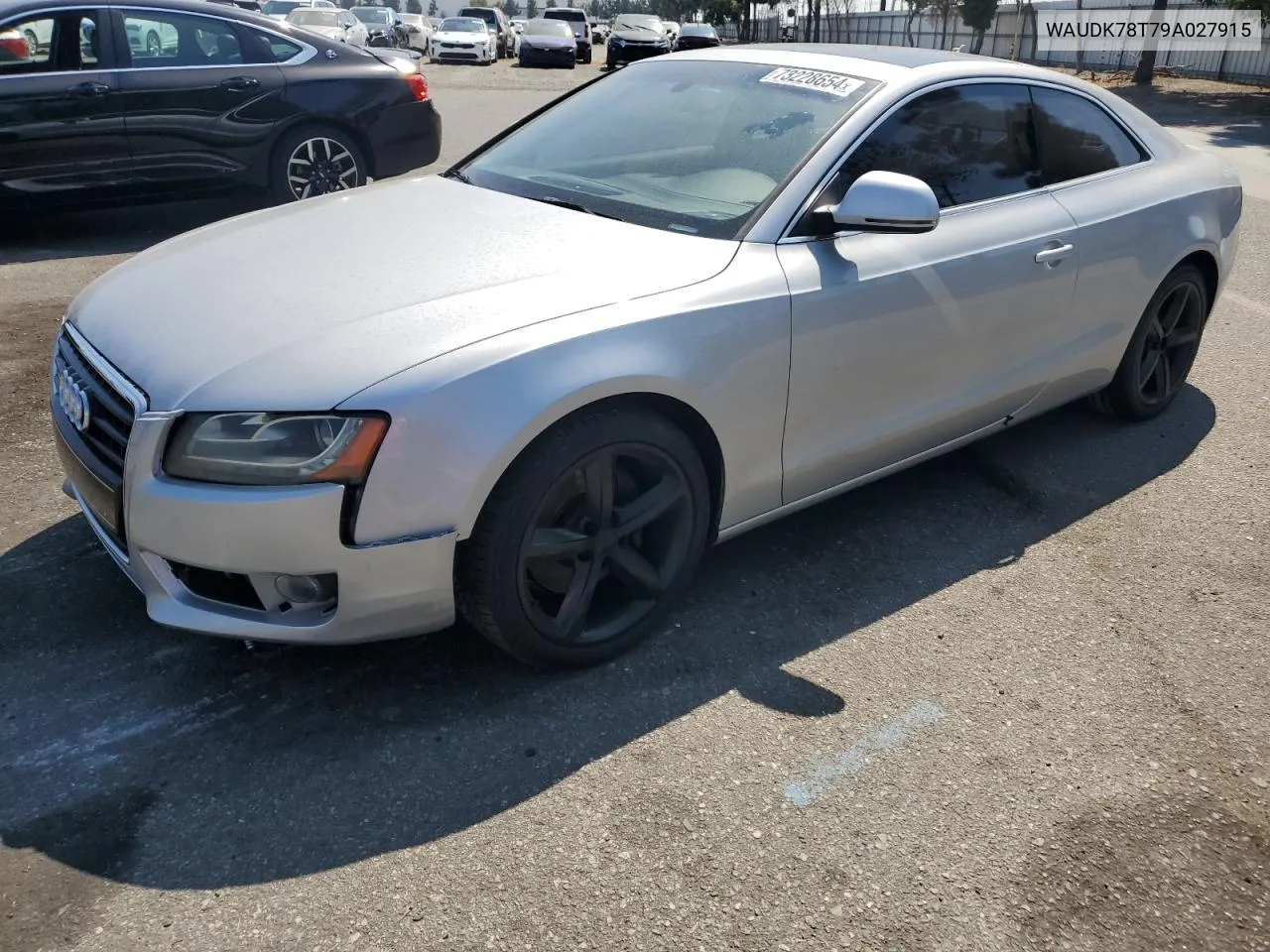 2009 Audi A5 Quattro VIN: WAUDK78T79A027915 Lot: 73228654