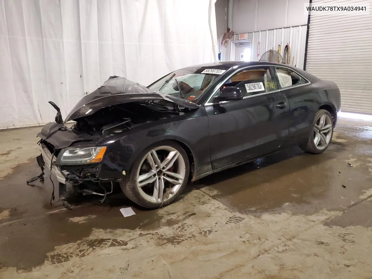 2009 Audi A5 Quattro VIN: WAUDK78TX9A034941 Lot: 73274404