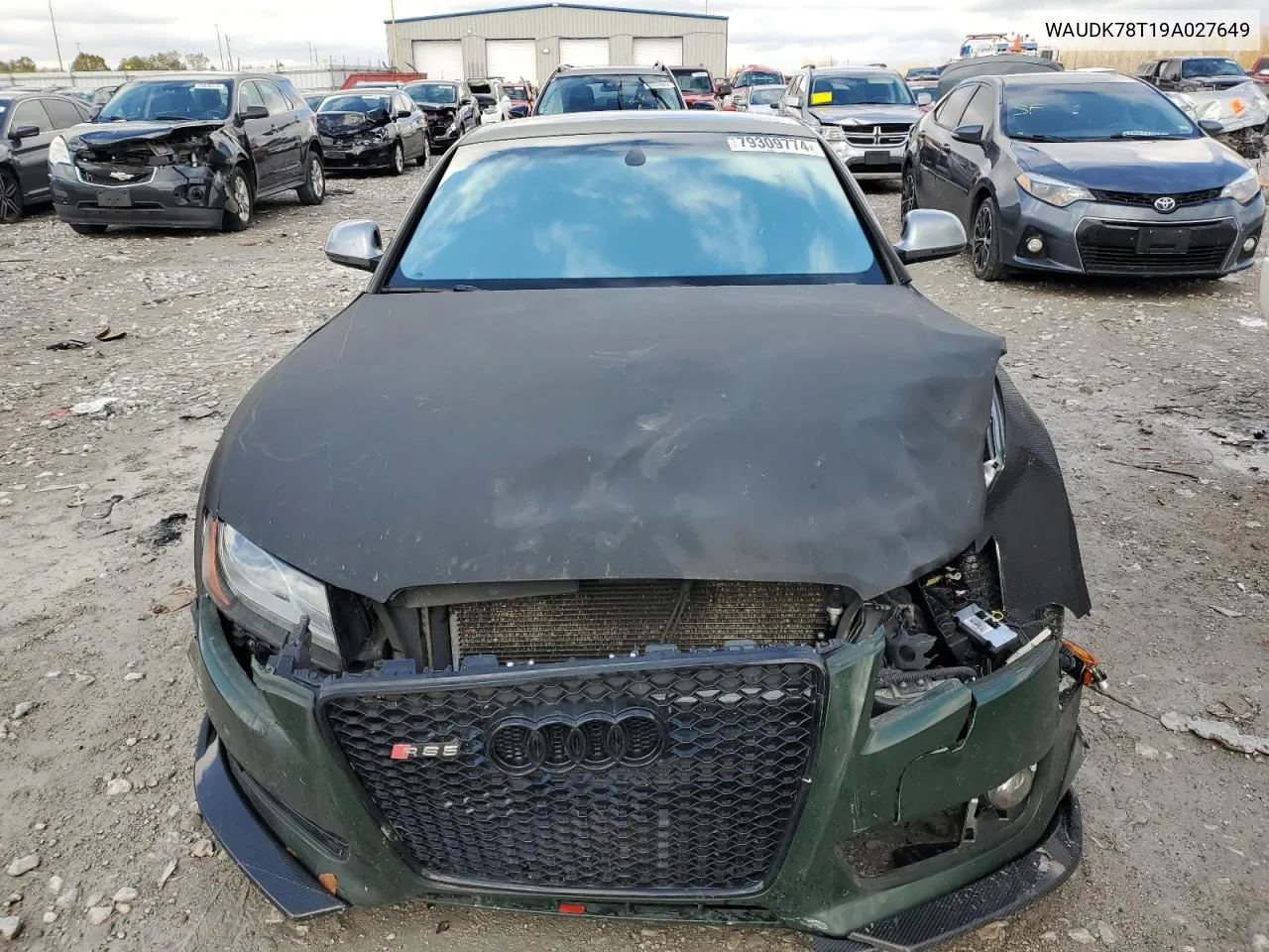 2009 Audi A5 Quattro VIN: WAUDK78T19A027649 Lot: 79309774