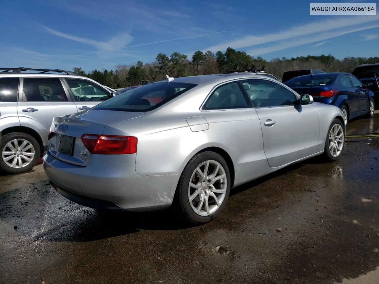 WAUGFAFRXAA066184 2010 Audi A5 Premium