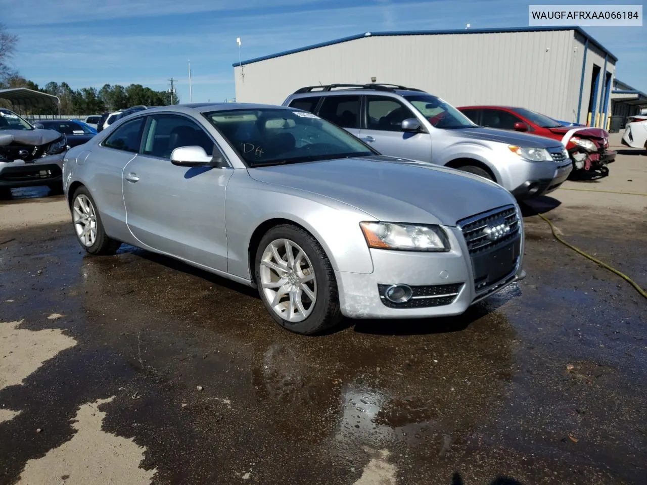 WAUGFAFRXAA066184 2010 Audi A5 Premium