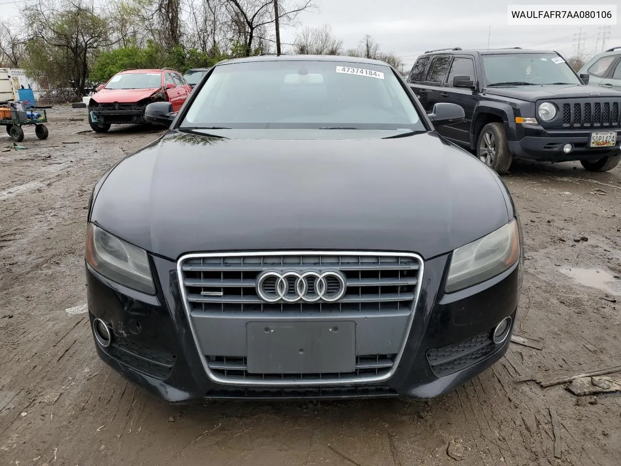 2010 Audi A5 Premium Plus VIN: WAULFAFR7AA080106 Lot: 47374184