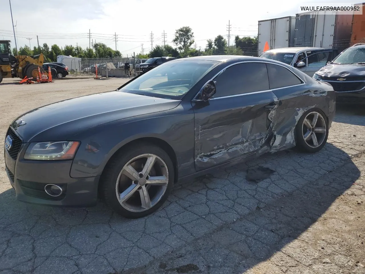 2010 Audi A5 Premium Plus VIN: WAULFAFR9AA000952 Lot: 57467654