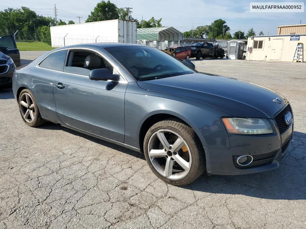 2010 Audi A5 Premium Plus VIN: WAULFAFR9AA000952 Lot: 57467654