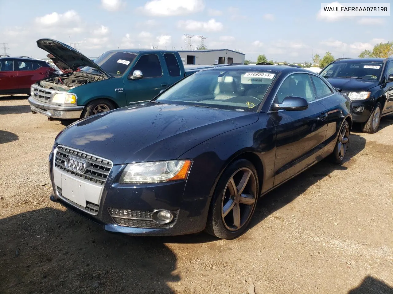 2010 Audi A5 Premium Plus VIN: WAULFAFR6AA078198 Lot: 67695014