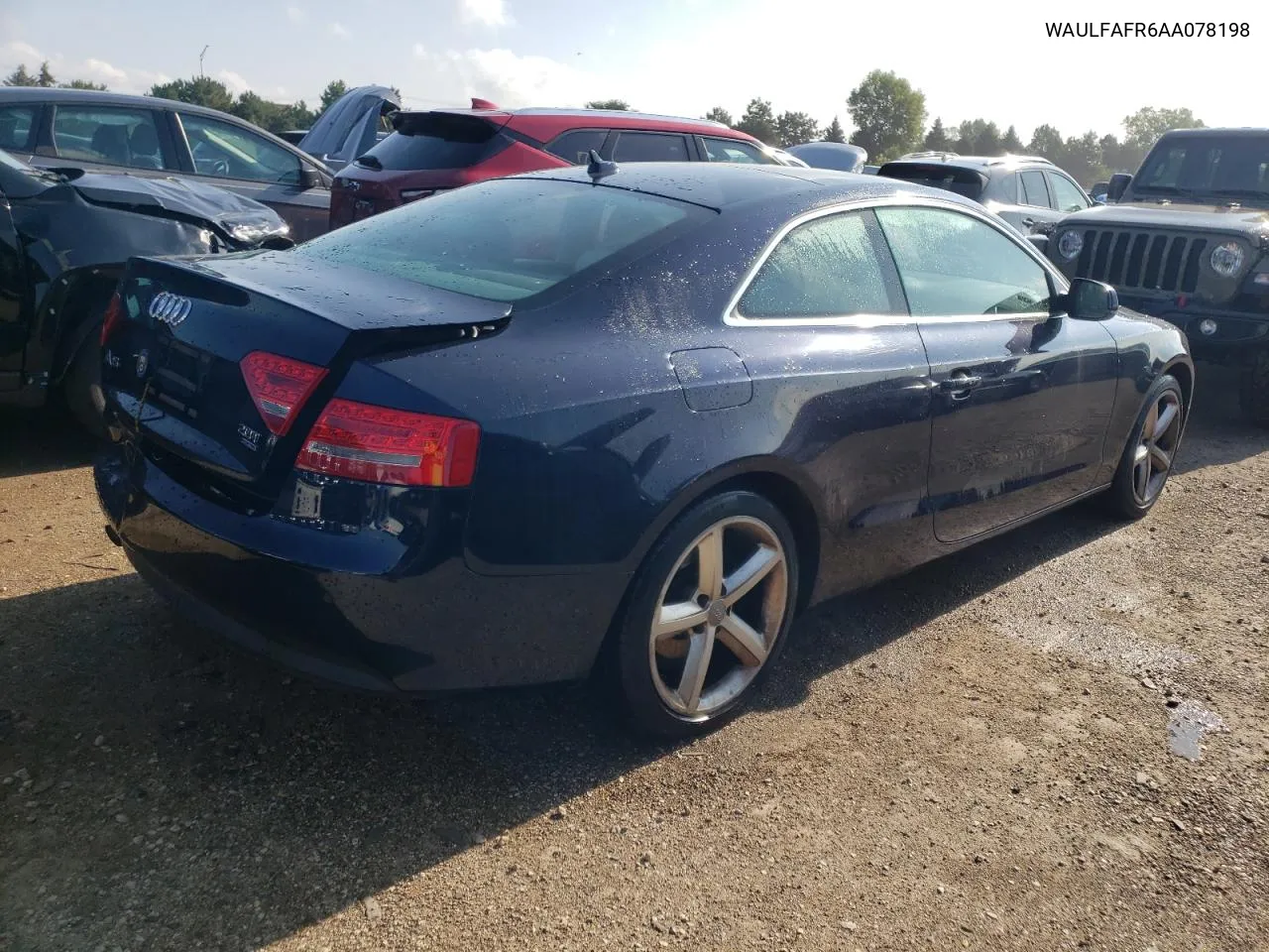 2010 Audi A5 Premium Plus VIN: WAULFAFR6AA078198 Lot: 67695014