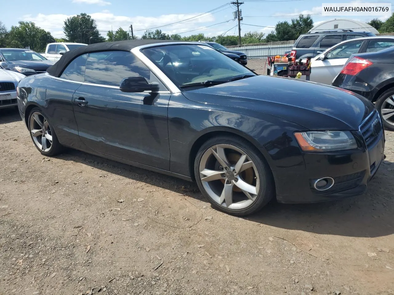 2010 Audi A5 Premium Plus VIN: WAUJFAFH0AN016769 Lot: 68027524