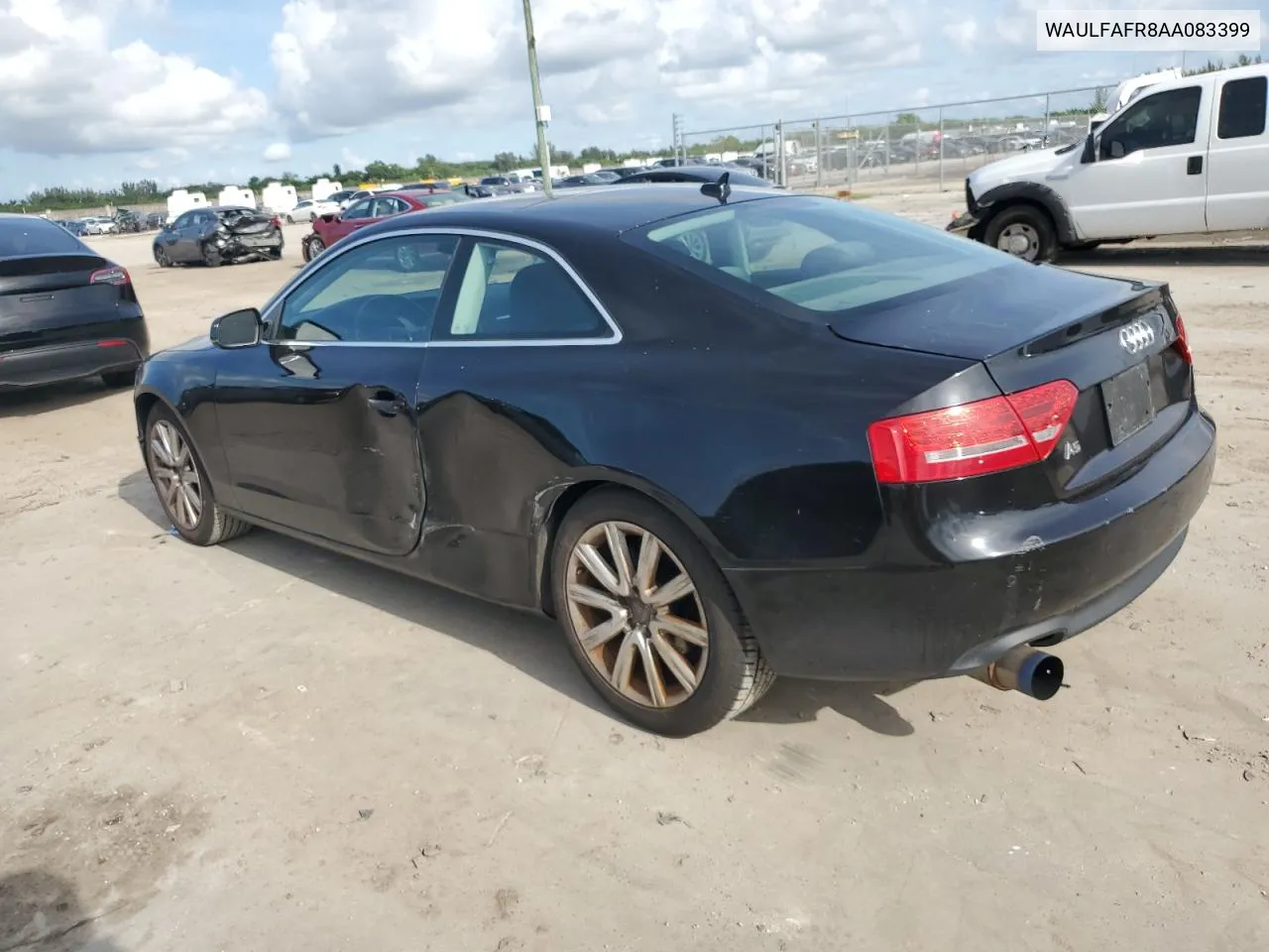 2010 Audi A5 Premium Plus VIN: WAULFAFR8AA083399 Lot: 70443004