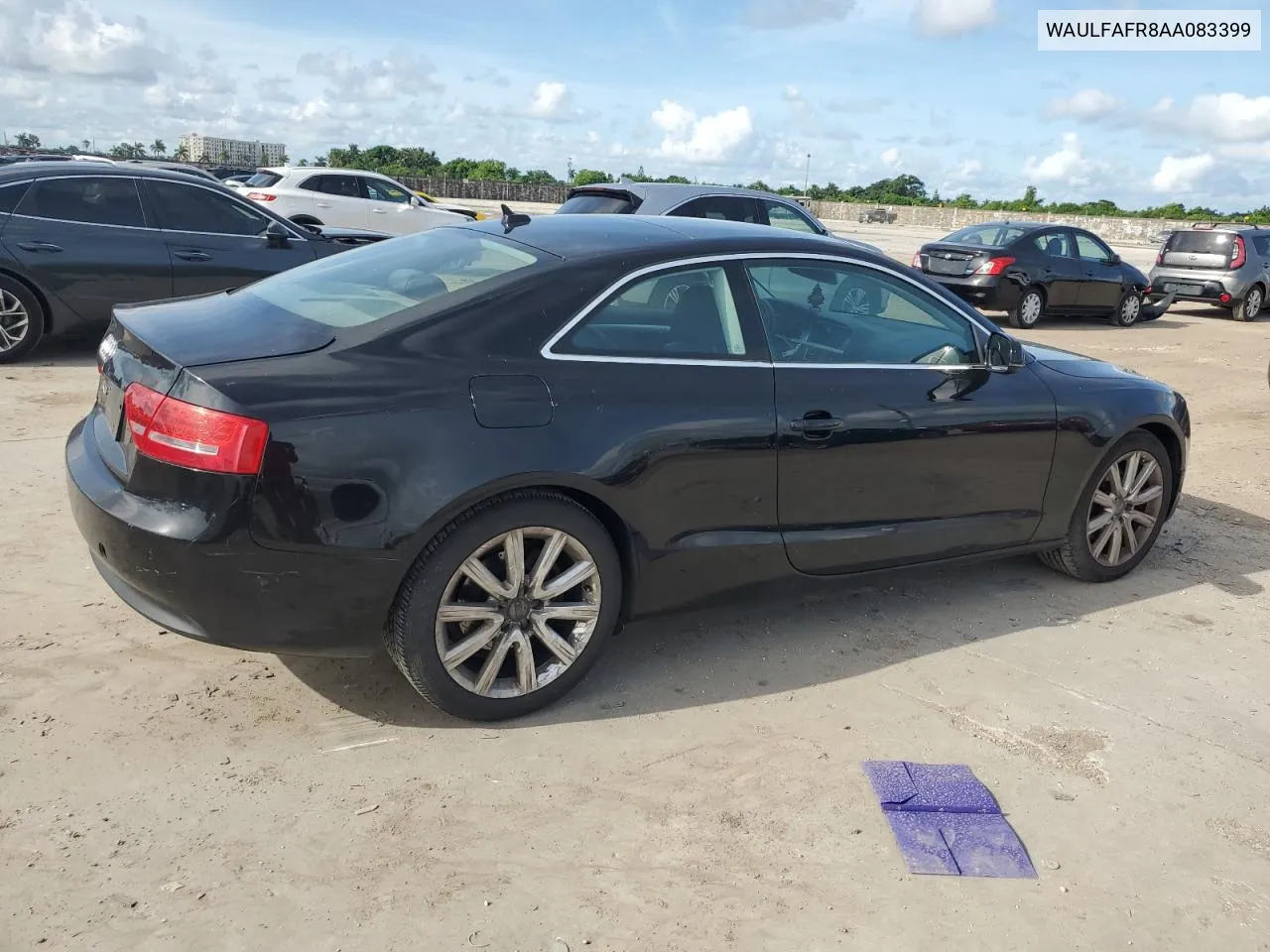 2010 Audi A5 Premium Plus VIN: WAULFAFR8AA083399 Lot: 70443004